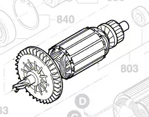 Induit Skil réf. 2 610 398 668